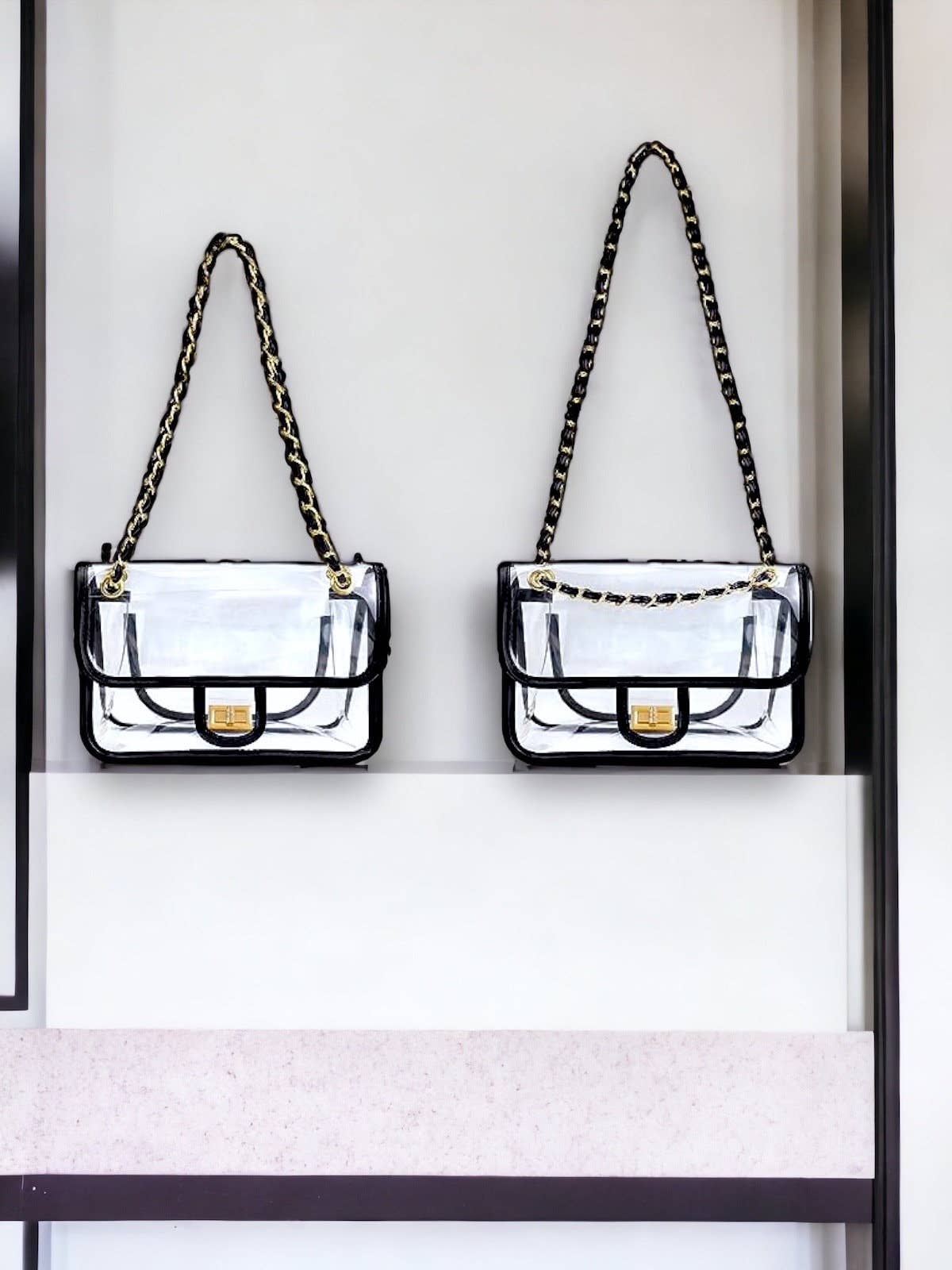 Social Grace & Company - Wholesale Crossbody Bag - Women's - Stadium Bag - Designer Game Day Bag- Approved Stadium Bag- Concert Purse- Transparent Bags -Crossbody Sports -stadium clear bag Football3