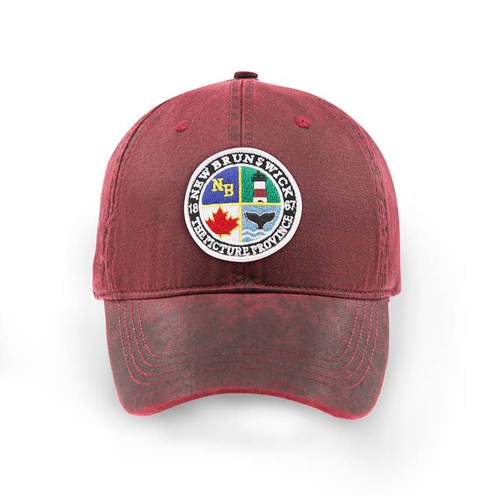 Northern Icons Canada - Wholesale Baseball cap – Unisex - New Brunswick Patch Logo Oilskin Solid Cap7