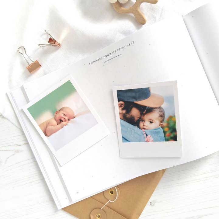 Blush And Gold – wholesale Memory book – Child & baby – Baby Memory Book - Safari (Cloth) - new parents keepsake7