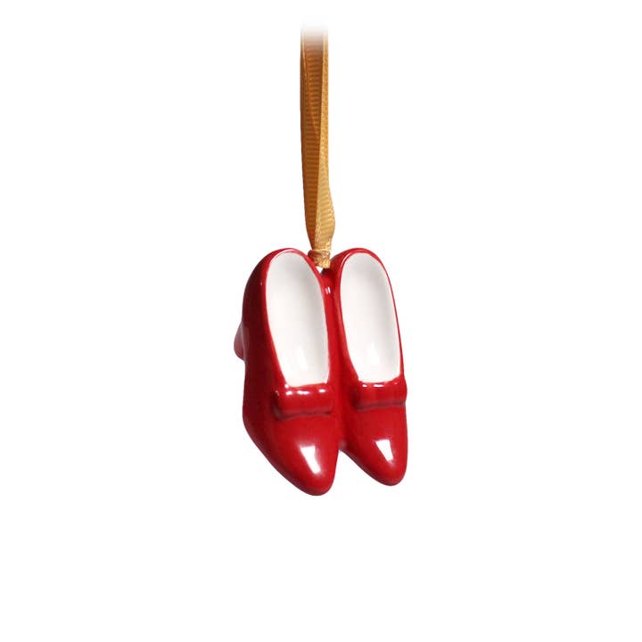 Hanging Decoration Boxed - The Wizard of Oz (Ruby Slippers) for wholesale by Half Moon Bay