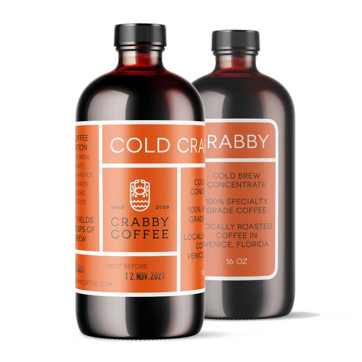 Venetian Coffee Roasters - Wholesale Iced Coffee/Cold Brew - CRABBY Cold Brew Coffee Concentrate