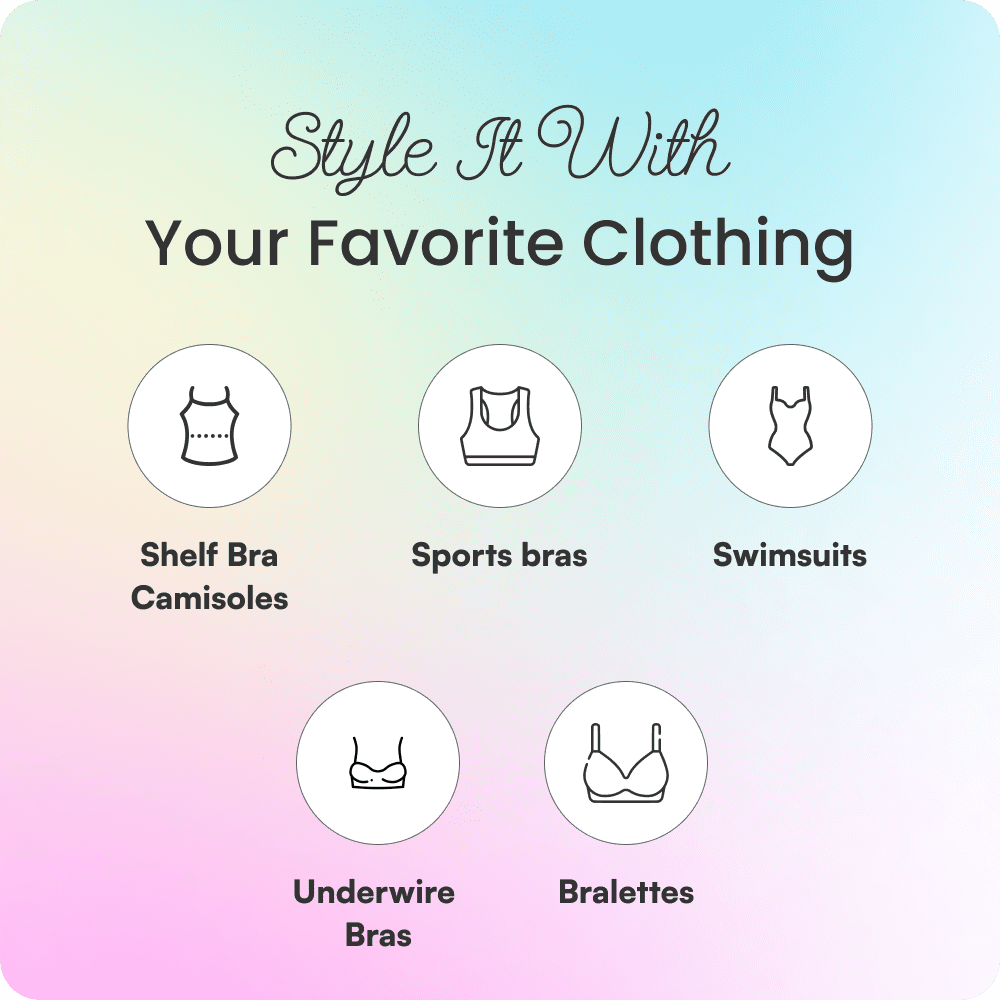 Honey Cloudz - Wholesale Bra Inserts - Women's - Oval Lites Bra Inserts7