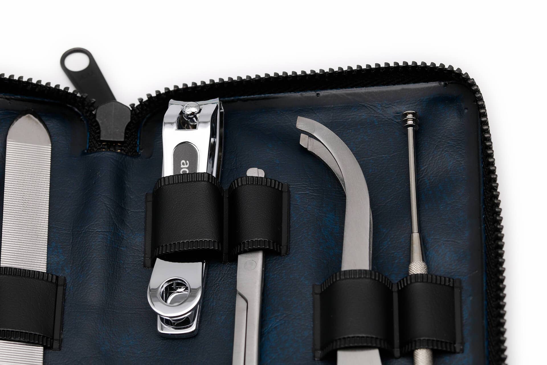 Seki Edge - Wholesale Nailcare Set - Men's 7-piece nail care set with case G-30221