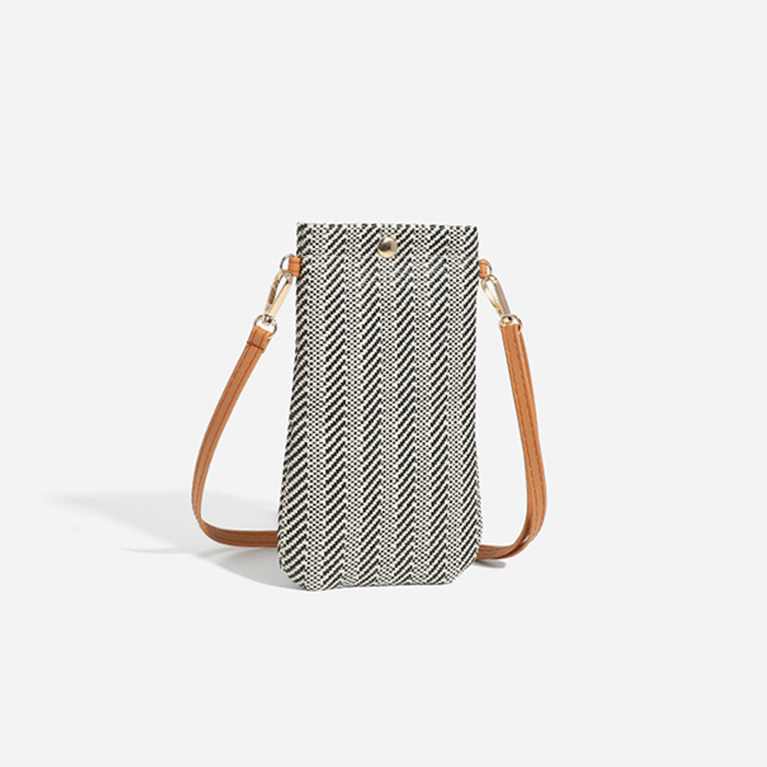 UNISHE - Wholesale Tote Bag - Women's - Woven Vertical Straw Crossbody Shoulder Bag ZK32253