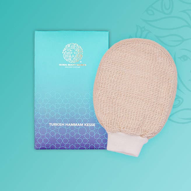 Global Beauty Secrets - Wholesale Exfoliating Gloves/Mitts - Turkish Hammam Kesse