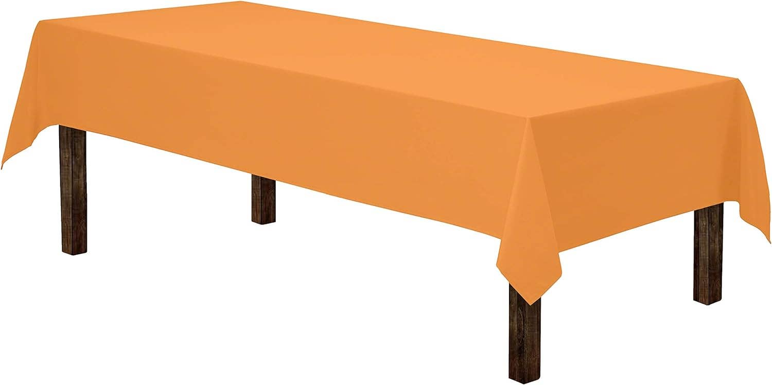 Gee Di Moda - Wholesale Tablecloth - Heavy Duty Washable Polyester Rectangle Tablecloth61