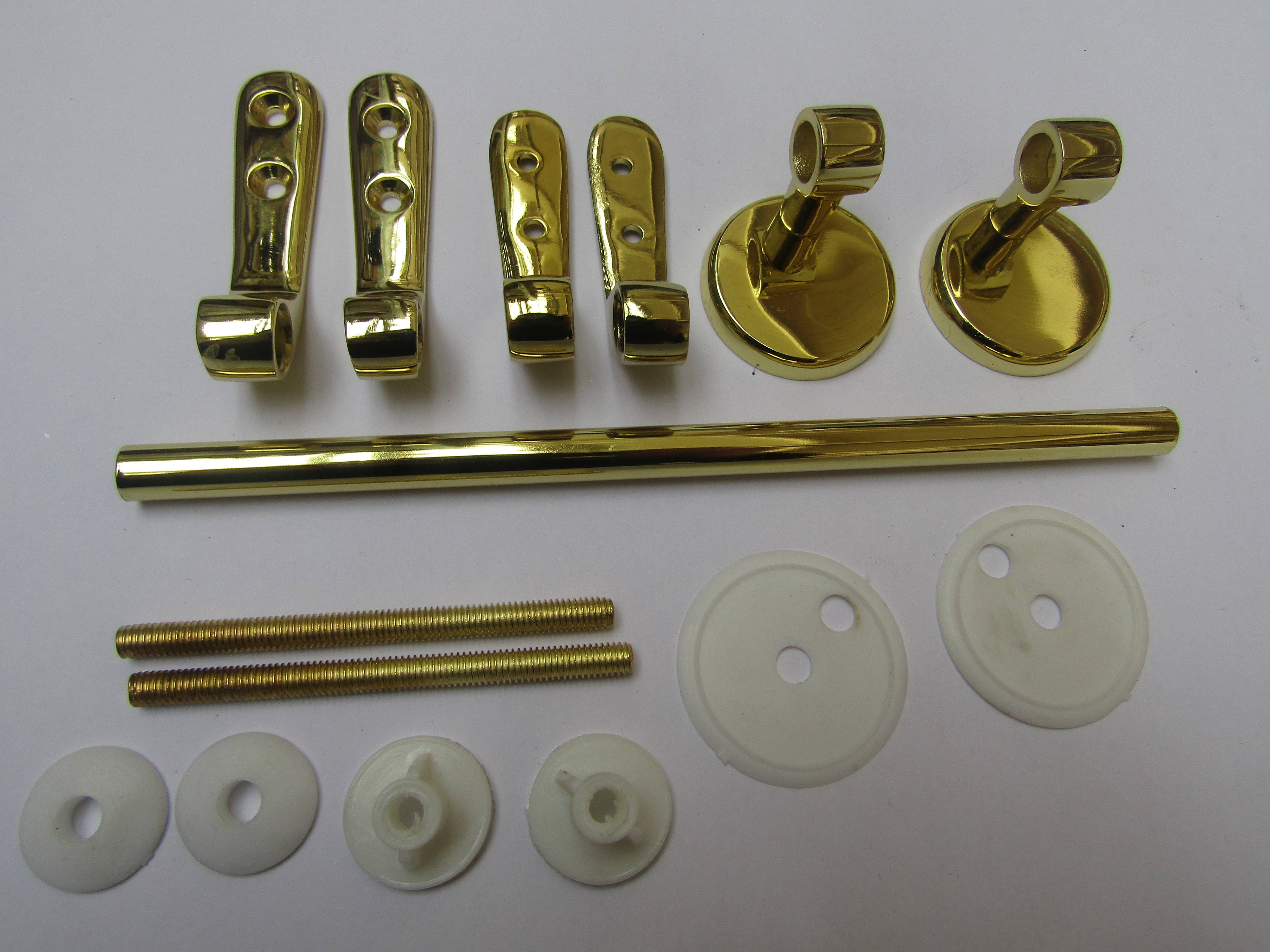 IronmongeryWorld – wholesale Knob/pull – Toilet Seat Hinge Brass0