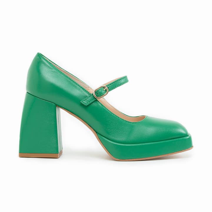 ERCOLANO GRÖN SKO för wholesale av Galieti
