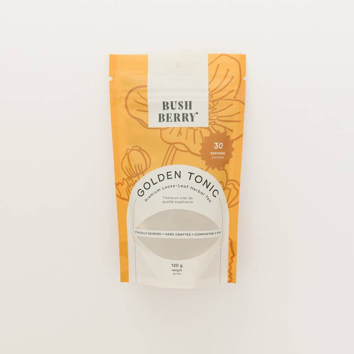 Bush Berry - Wholesale Health/Detox Tea - Organic Golden Tonic Loose Leaf Tea