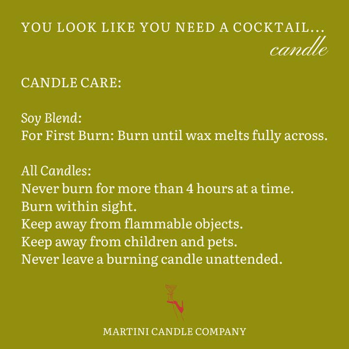Martini Candle Co. - Wholesale Novelty Candle - Scented 7 Ounce Espresso Martini Candle. Coffee. 3