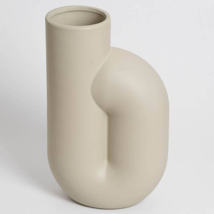 Off white Nono Vase - Off White - Heminredning för wholesale på Faire3