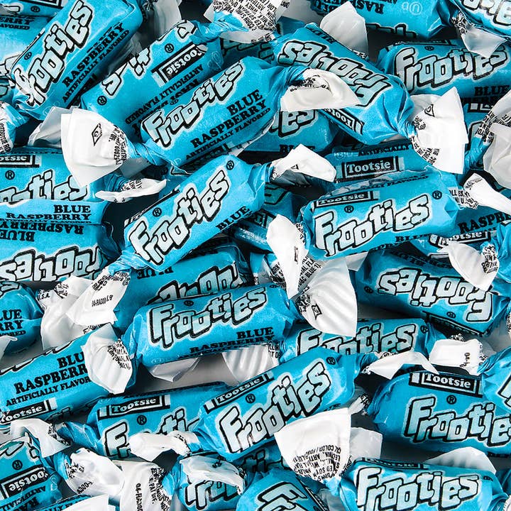TOOTSIE FROOTIES BLUE RASPBERRY  - LLB Candy for wholesale by La Luna Bella - Toys