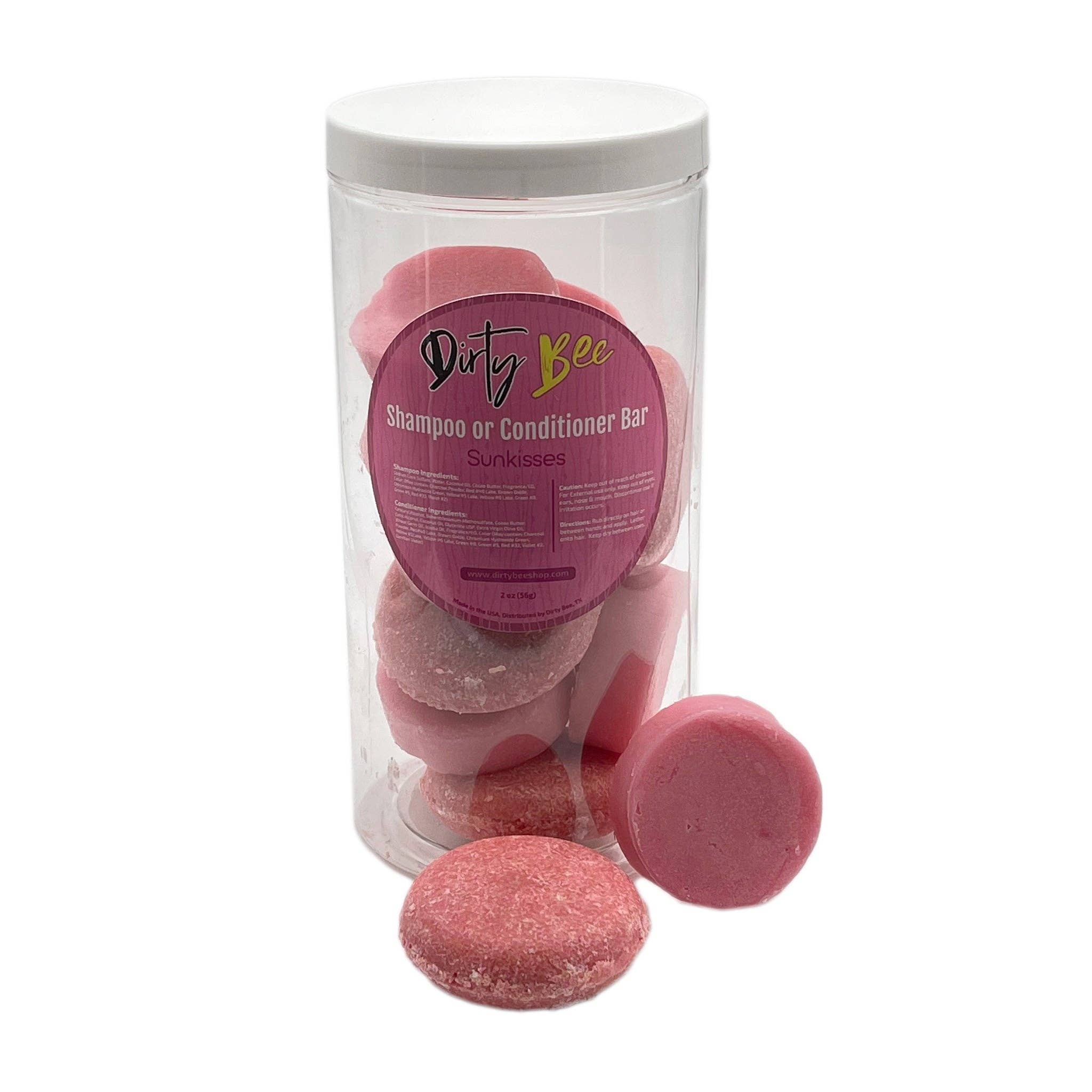 Dirty Bee - Wholesale Shampoo Puck/Solid Shampoo - Shampoo & Conditioner Bar Hair Kit13