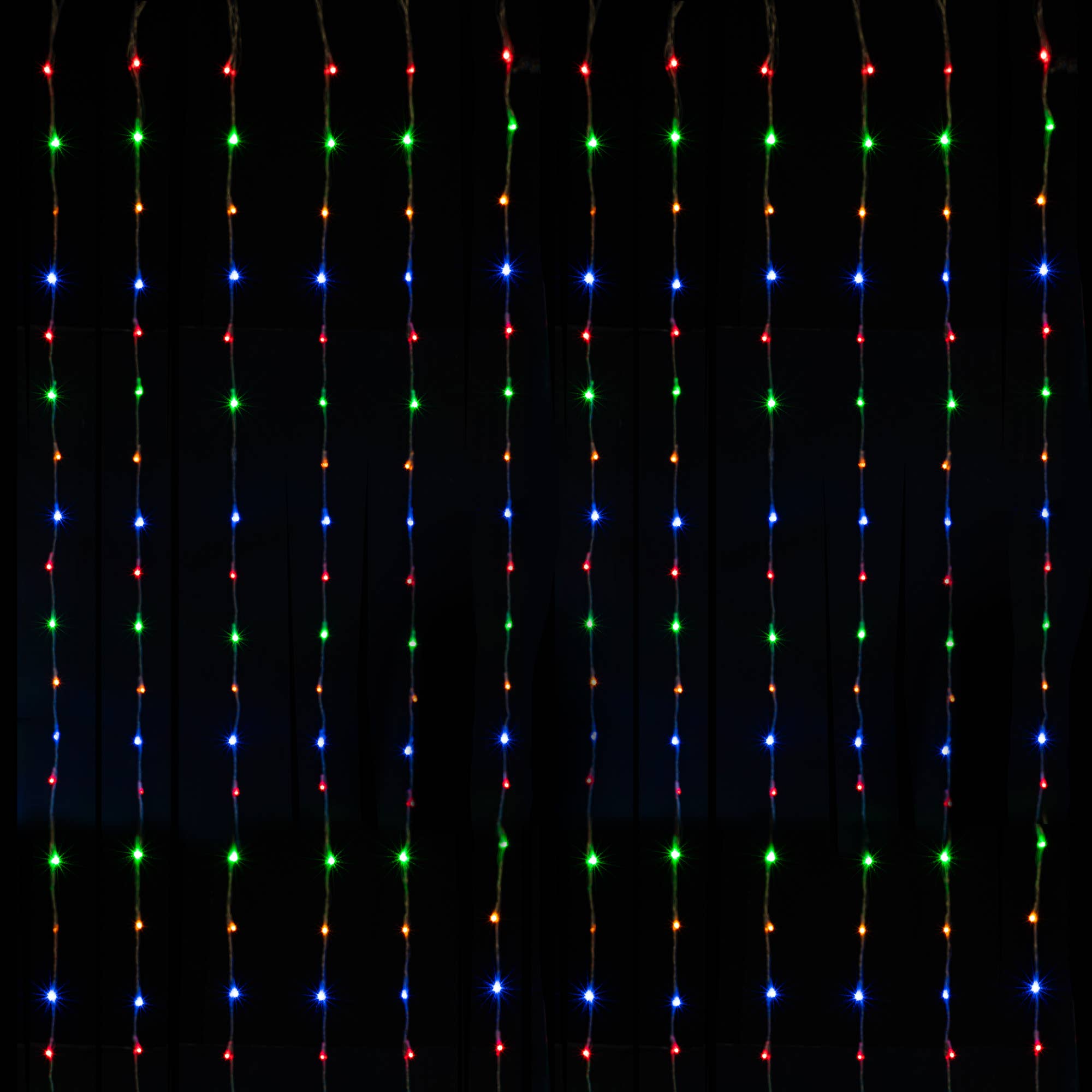 LED Waterfall Lights 600LED lights 12ft x 8ft - Multicolor for wholesale on Faire3