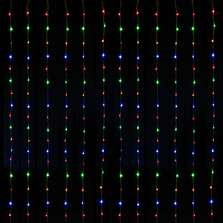 LED Waterfall Lights 600LED lights 12ft x 8ft - Multicolor for wholesale on Faire3
