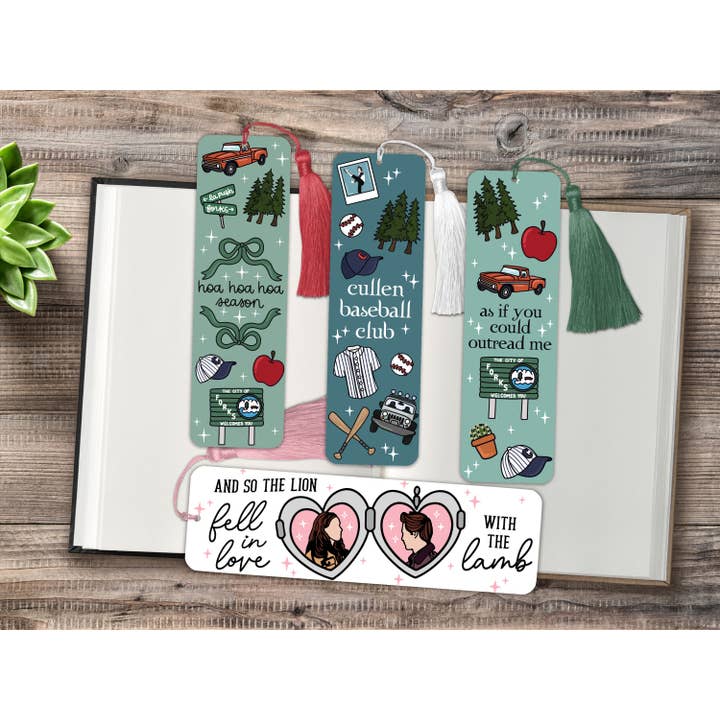 Twilight Inspired Metal Bookmarks for wholesale by The Corner Shop