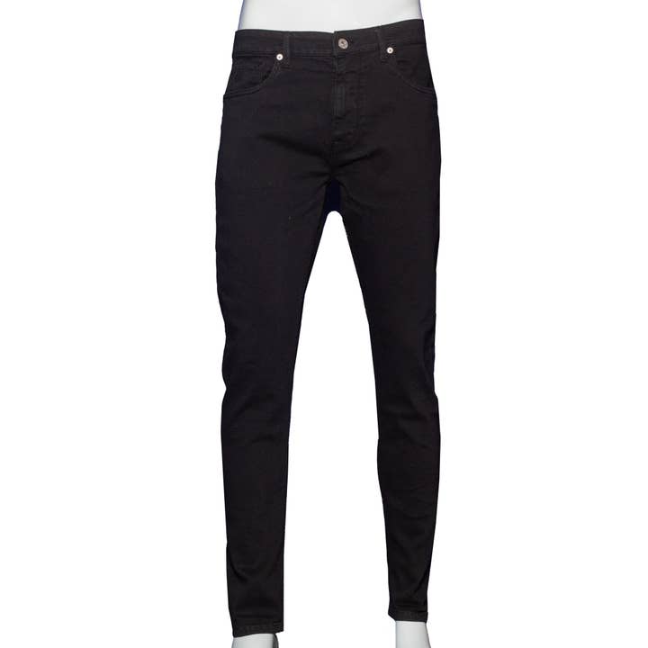 Soft Stretch Slim Fit Jeans - Black for wholesale on Faire