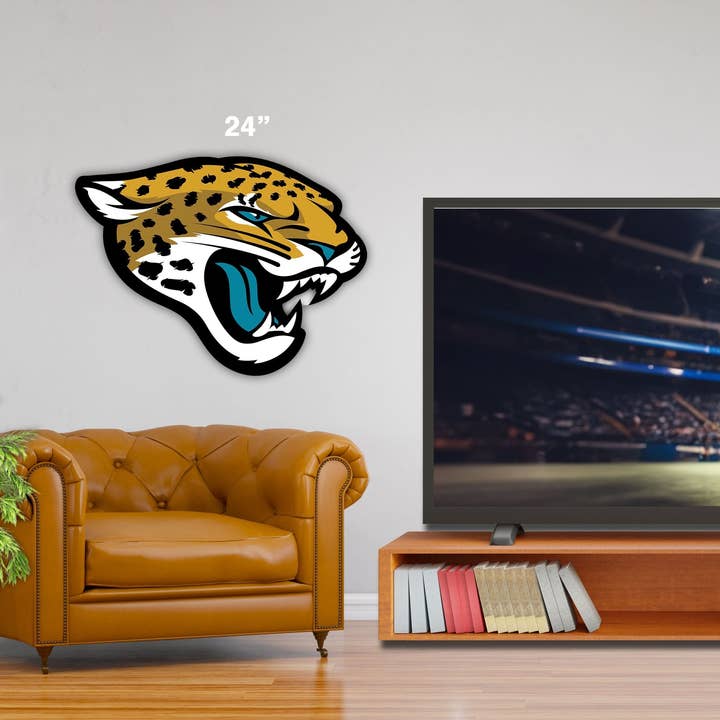 24" NFL Jacksonville Jaguars Logo-Ausschnitt für den Großhandel von Fan Creations