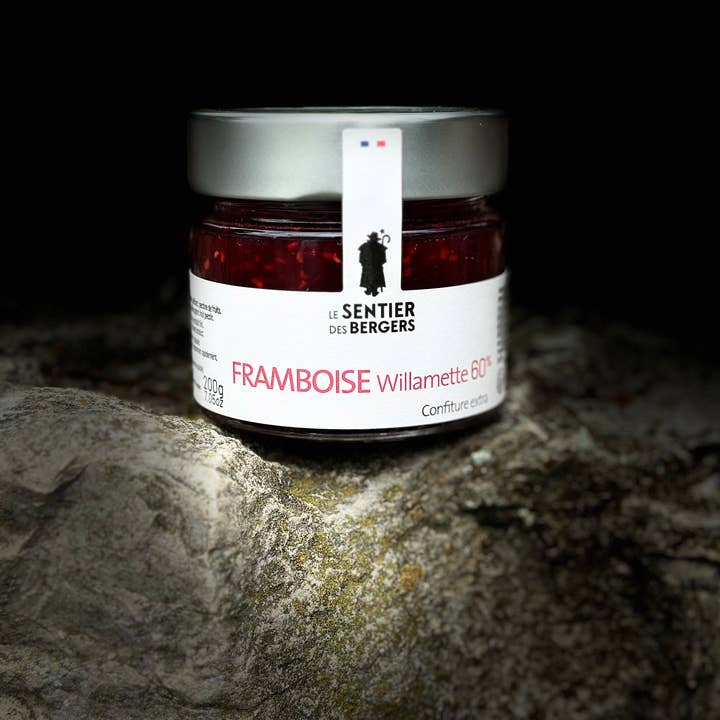 Compota extra de Framboesas Willamette - 200g por atacado de Le Sentier des Bergers