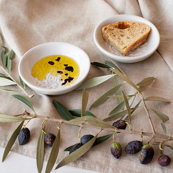 Companhia Atlântica - Wholesale Serving Plate - AZULEJO Olive Oil Dishes - Set of 212