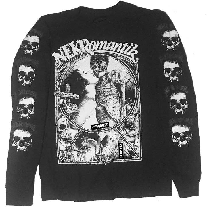 NEKROMANTIK 18+ LONG SLEEVE for wholesale by Pallbearer Press
