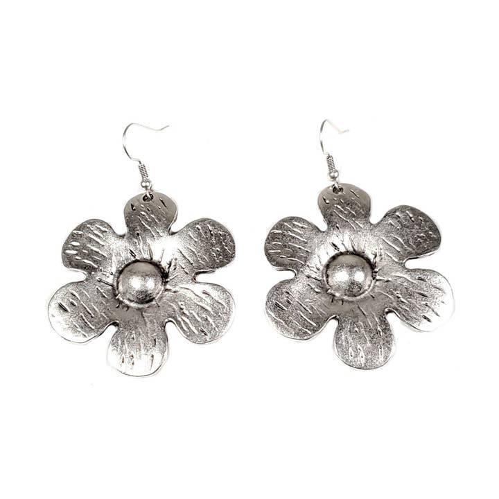 Item # ALL-3285 - Pewter Earrings for wholesale by The Ancient Bazaar Jewelry & Accessories