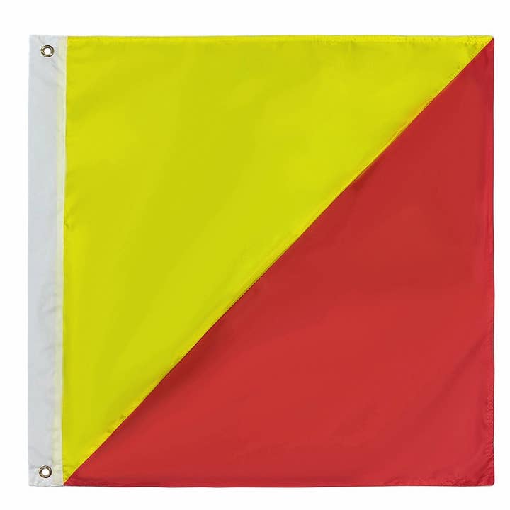 Letter O Nautisch Alfabet Marine Code Signaal voor wholesale door Hampton Nautical