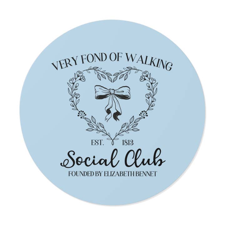 Opal and June - Wholesale Sticker - Fond of Walking Sticker