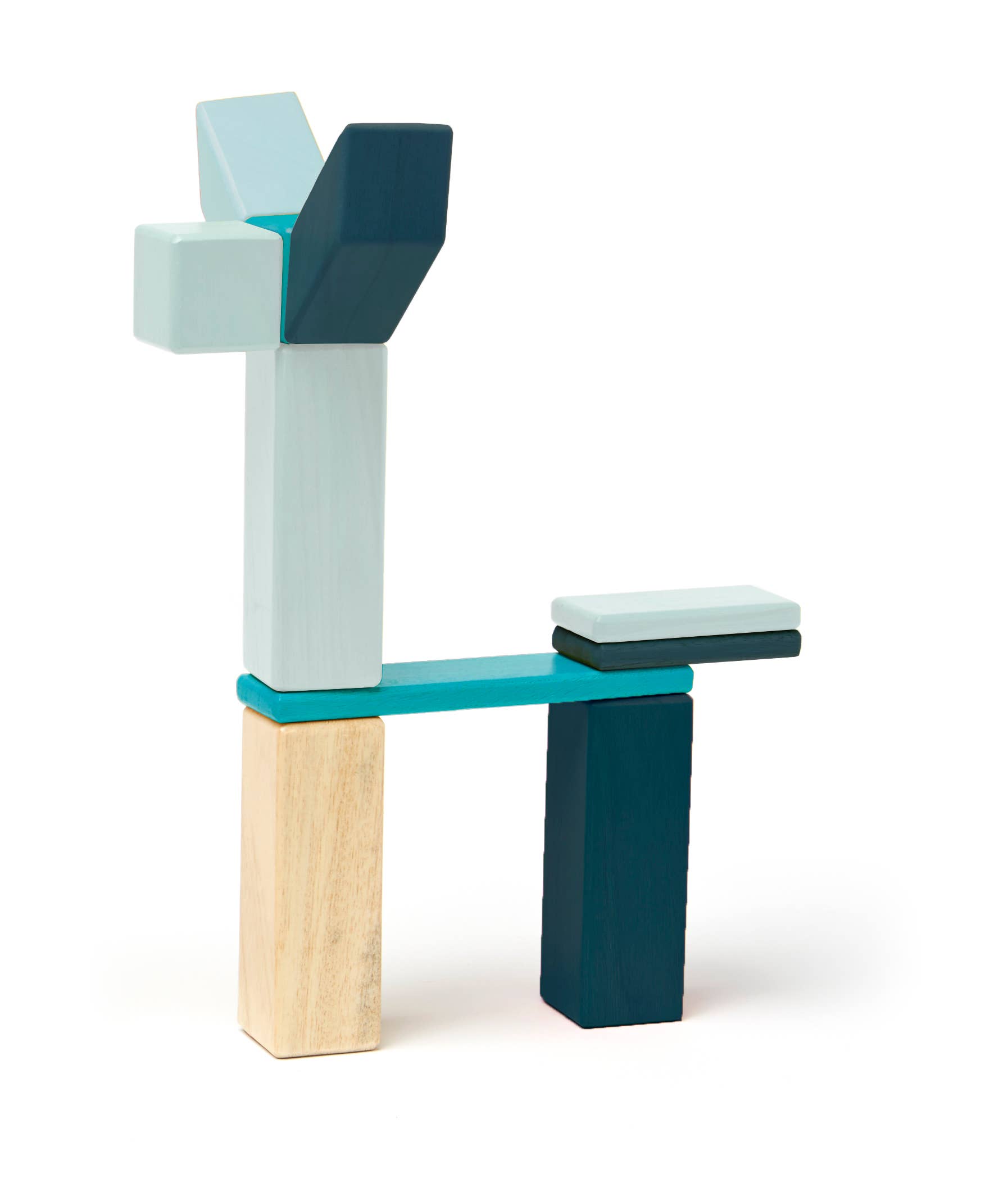 Tegu - Wholesale Building Set - Kids - 42 Piece Magnetic Wooden Block Set16