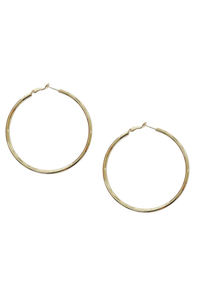 Hana – Engroshandel Hoops – 14K guld dyppet Omega lukning Hoop7