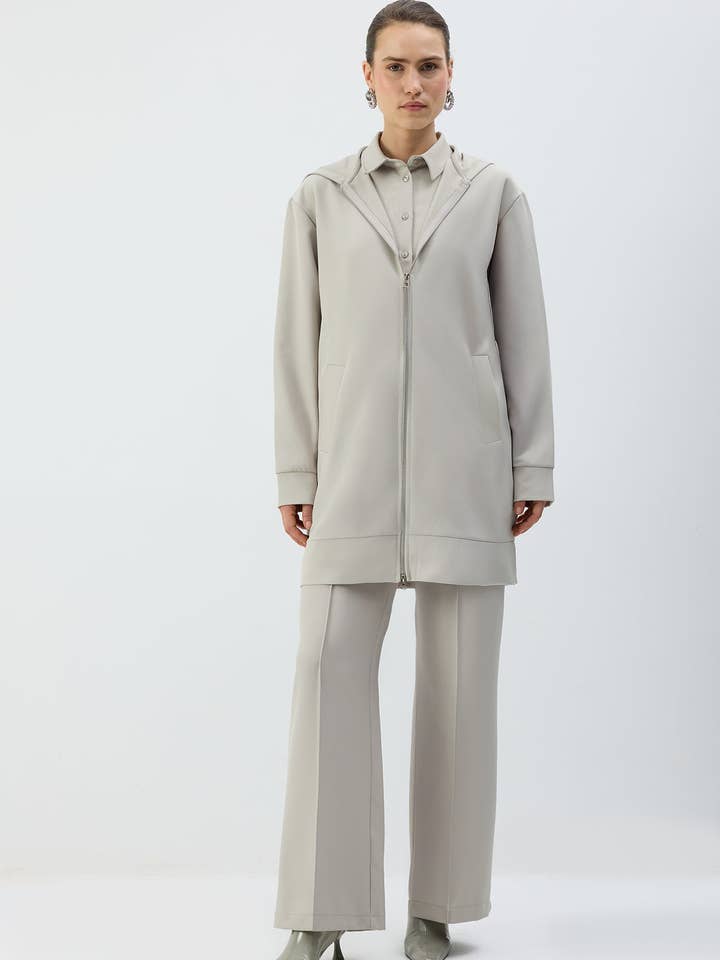 ZIP-UP HOODED JACKET for wholesale by Touché Privé