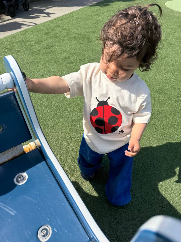 Colorful Bunch - Wholesale Screen Printed T-Shirt - Kids - The Everyday Ladybug Tee2