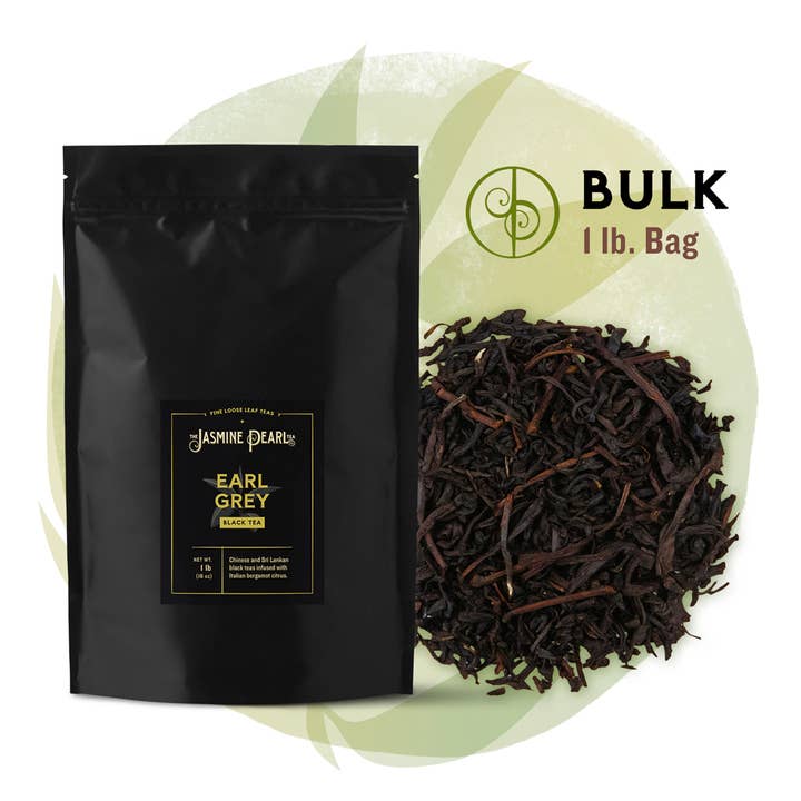 Earl Grey Black Tea BULK for wholesale by The Jasmine Pearl Tea Company