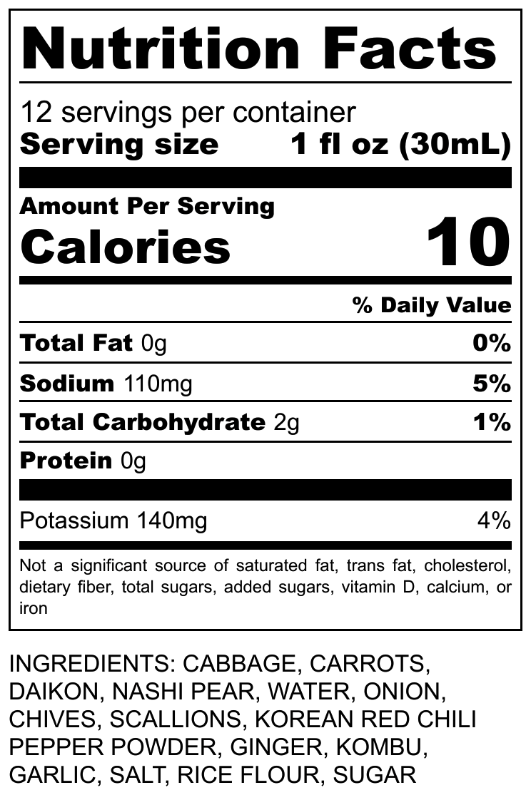 Alive Ferments - Wholesale Pickled Vegetables - Kimchi - Mild2