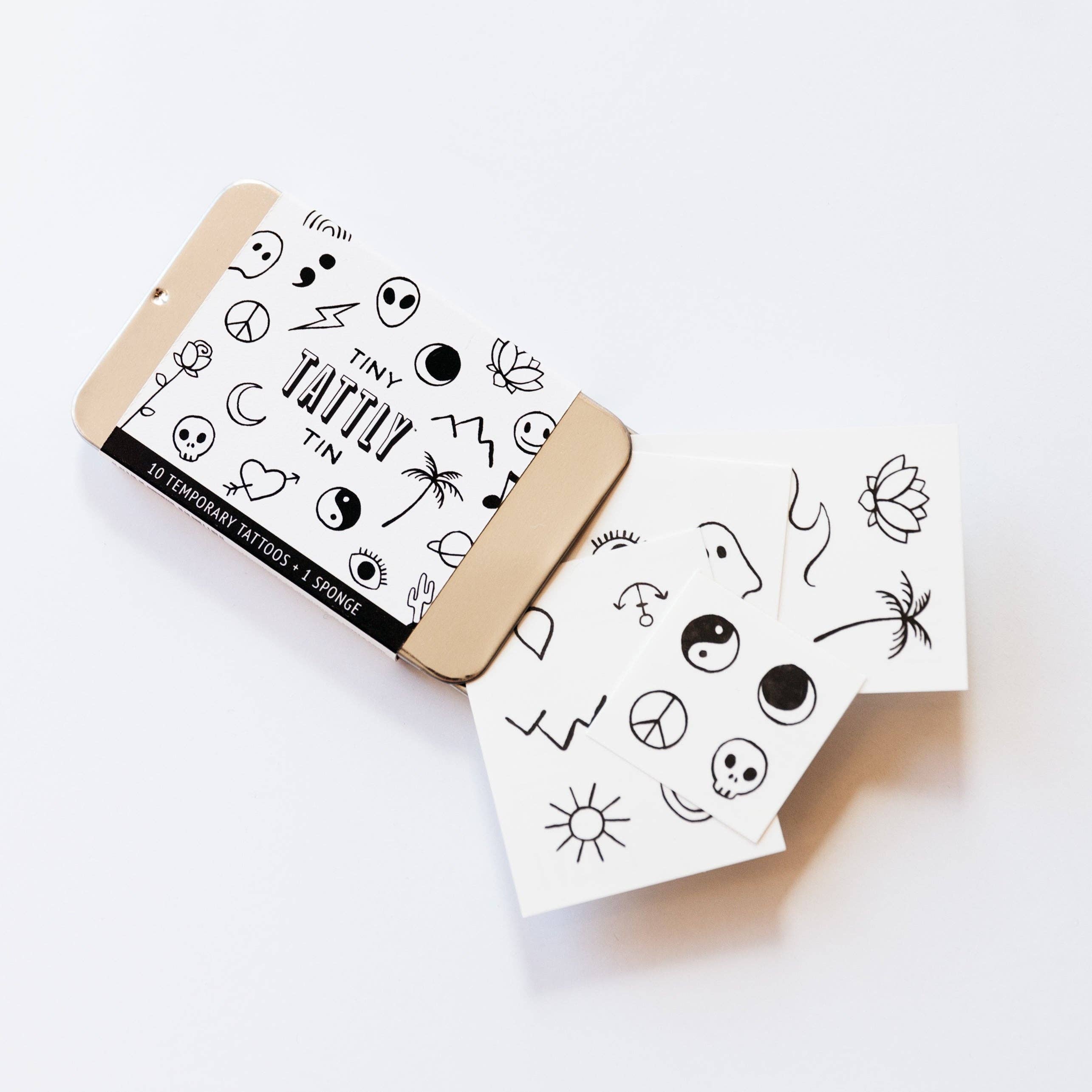 Tattly - Wholesale Temporary Tattoo - Tiny Flash Art Tattoo Tin3