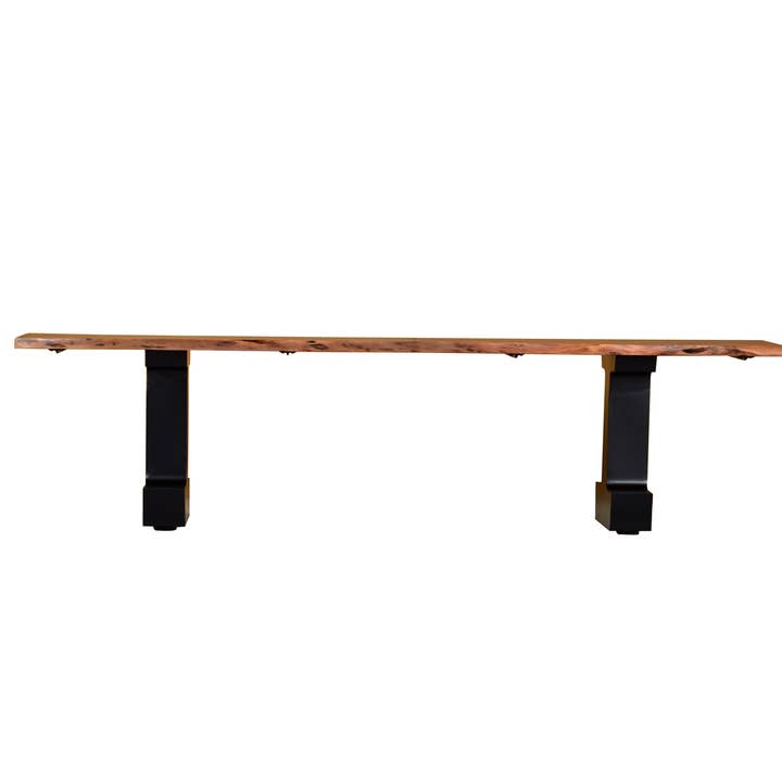 72 „Sazerac massief acaciahout Live Edge lange bank 72 „x16"x18" voor wholesale door Spitiko Homes