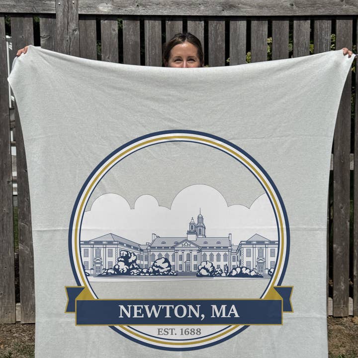 Municipio di Newton: Coperta lavorata a maglia per la vendita all'ingrosso da parte di The Placemaker Project