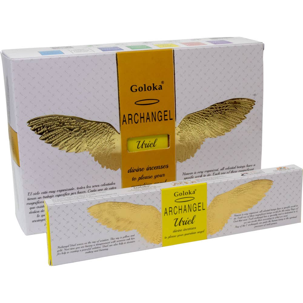 Kheops International - Wholesale Incense - Goloka Archangel Incense 15 Gr - Uriel (Pack of 12)0