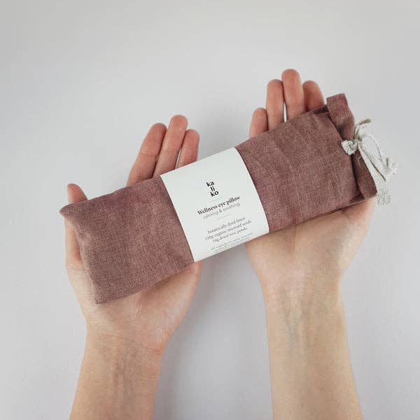 REMOVED BRAND - Wholesale Spa/Therapy Pillow - Wellness Eye Pillow With Rose Petals & Mustard Seeds1