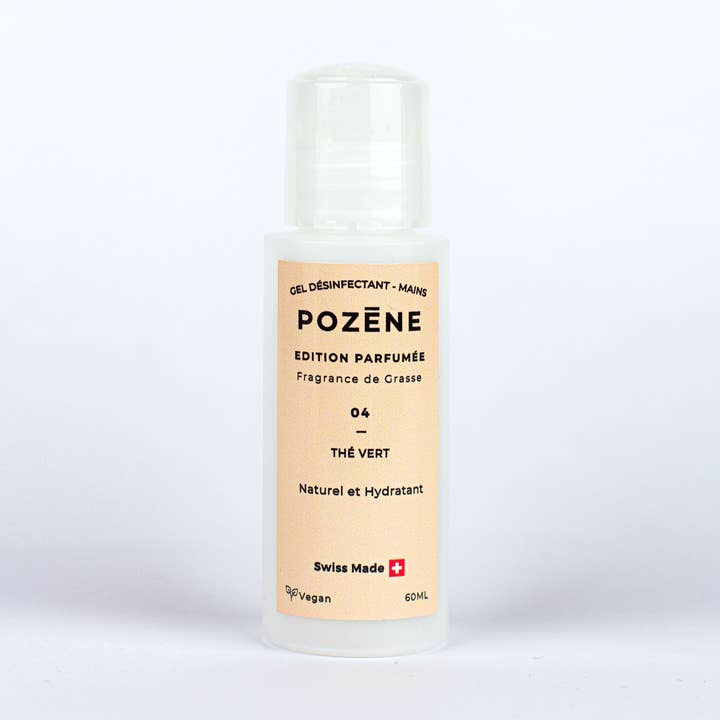 04 - Gel Perfumado, Chá Verde 60 ml por atacado de Pozène