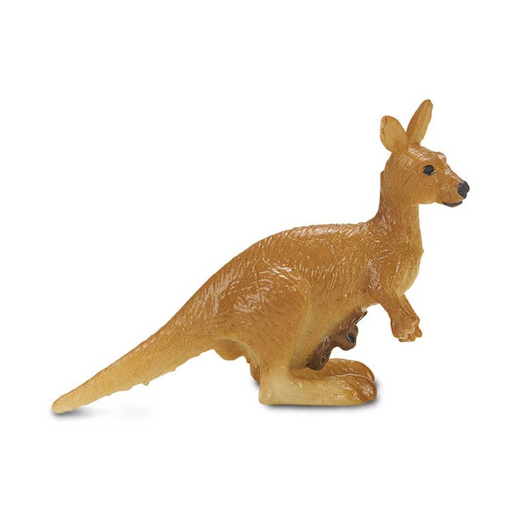 Good Luck Minis Kangaroos with Babies Figurine Toy for wholesale by Safari Ltd.