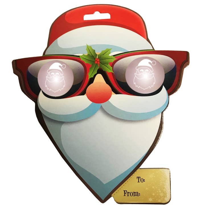 EyePop Santa 3D HolidaySpecs Prydnad för wholesale av American Paper Optics, LLC