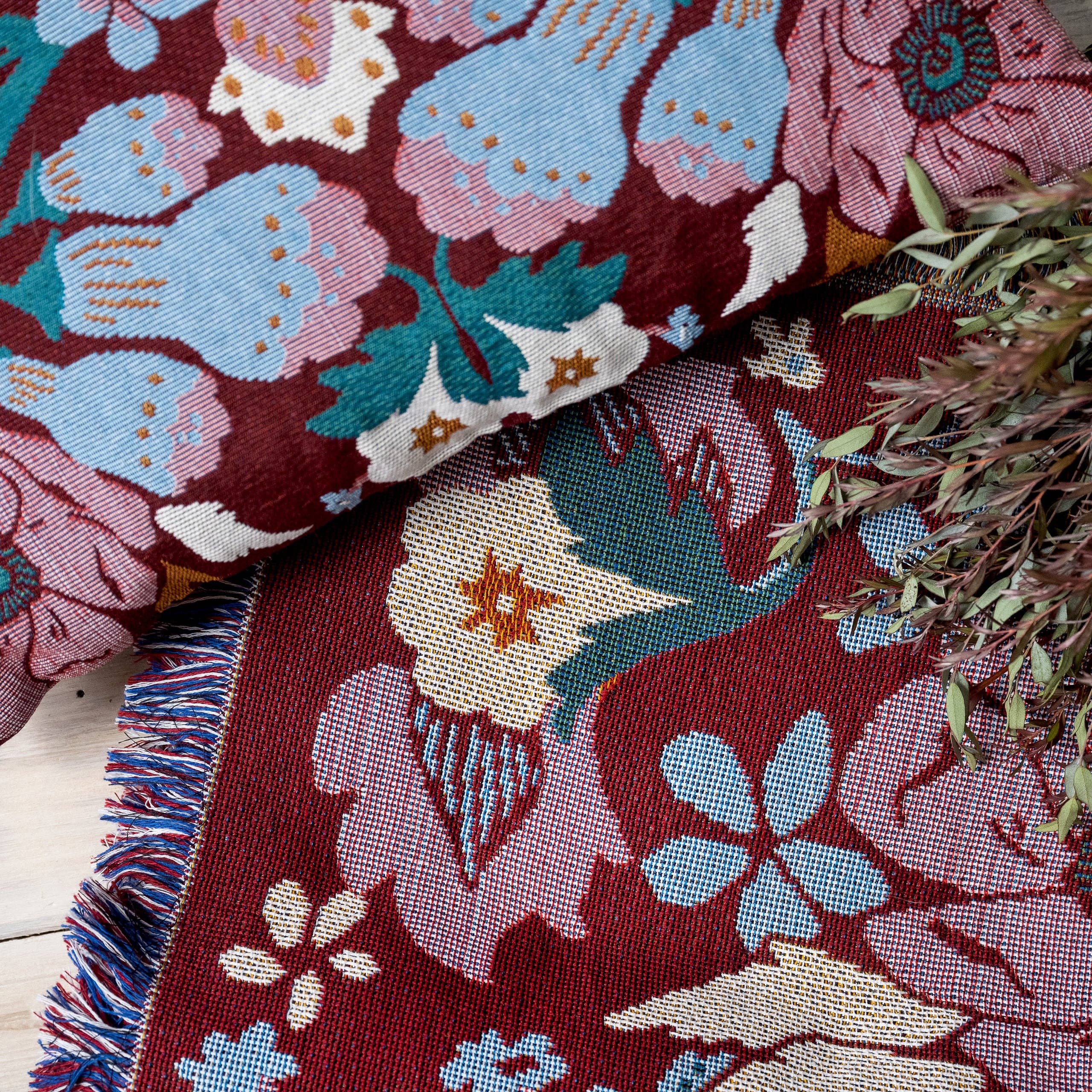 HENDEER - Vente Nappe de pique-nique - Tapis et couvre-lit de pique-nique tissés « Magical Mystery »15