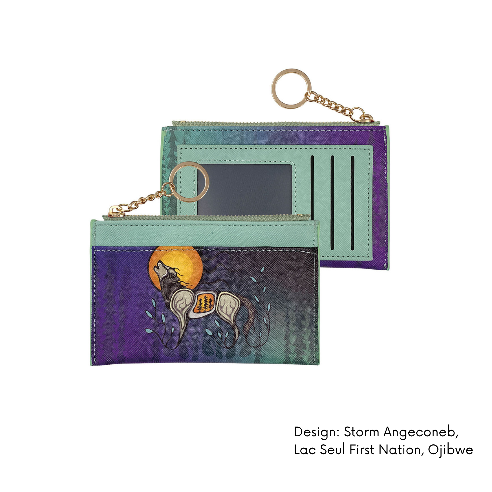 Made By Humans Designs – wholesale Wallet – Unisex – Card Wallet w/Contemporary Indigenous Design 7