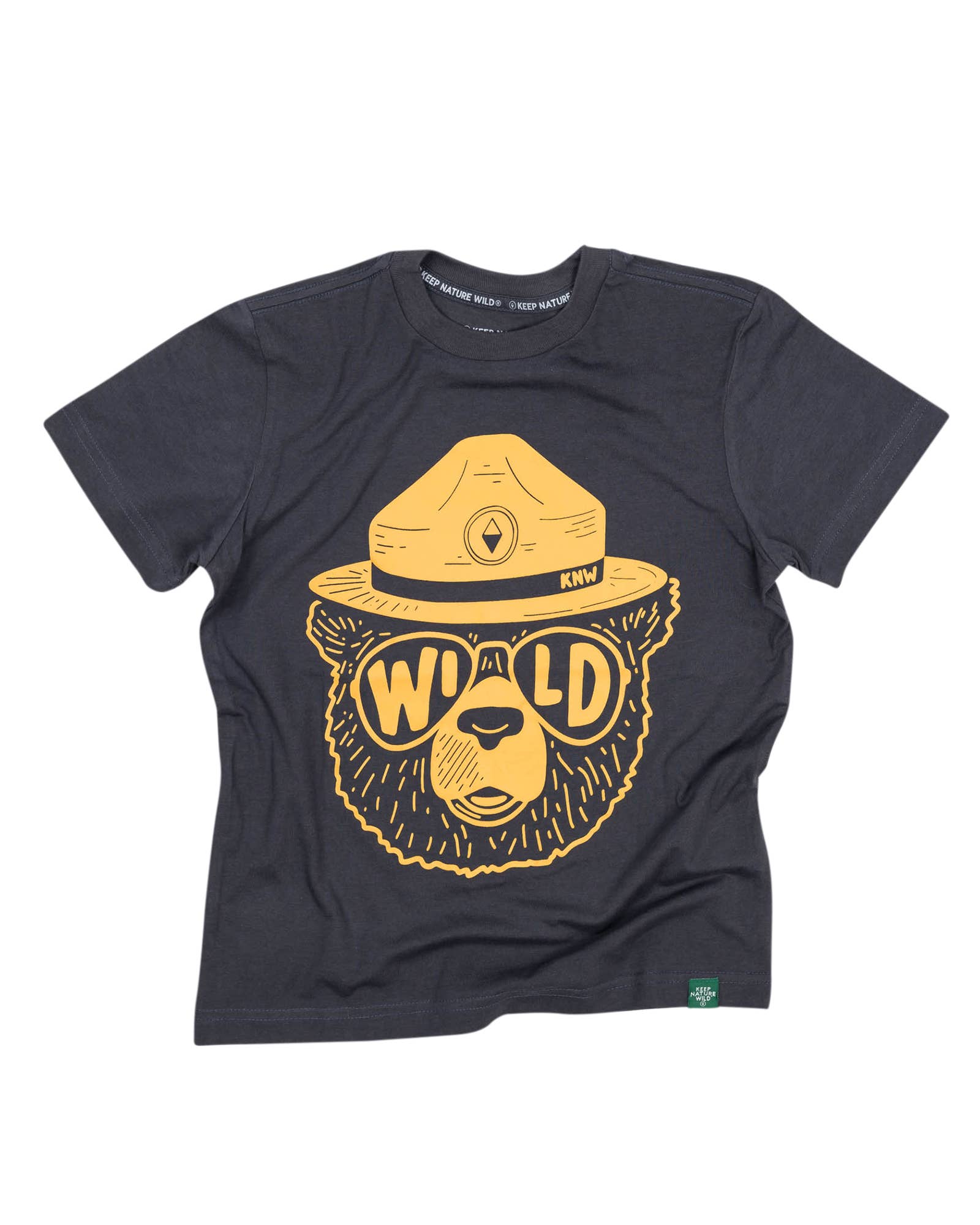 Keep Nature Wild - Vente T-shirt sérigraphié – enfant - T-shirt Wildbear Jeunes | Coal1