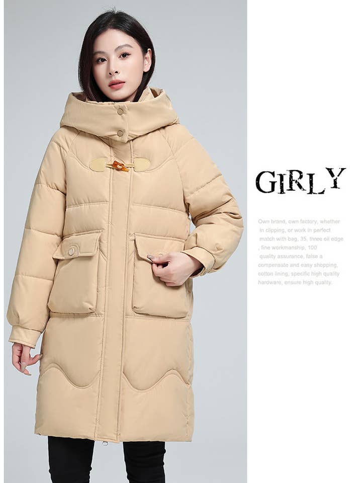 Marayn - Wholesale Puffer Jacket - Women's - 2025 Winter Korean Style Padded Long Coat28