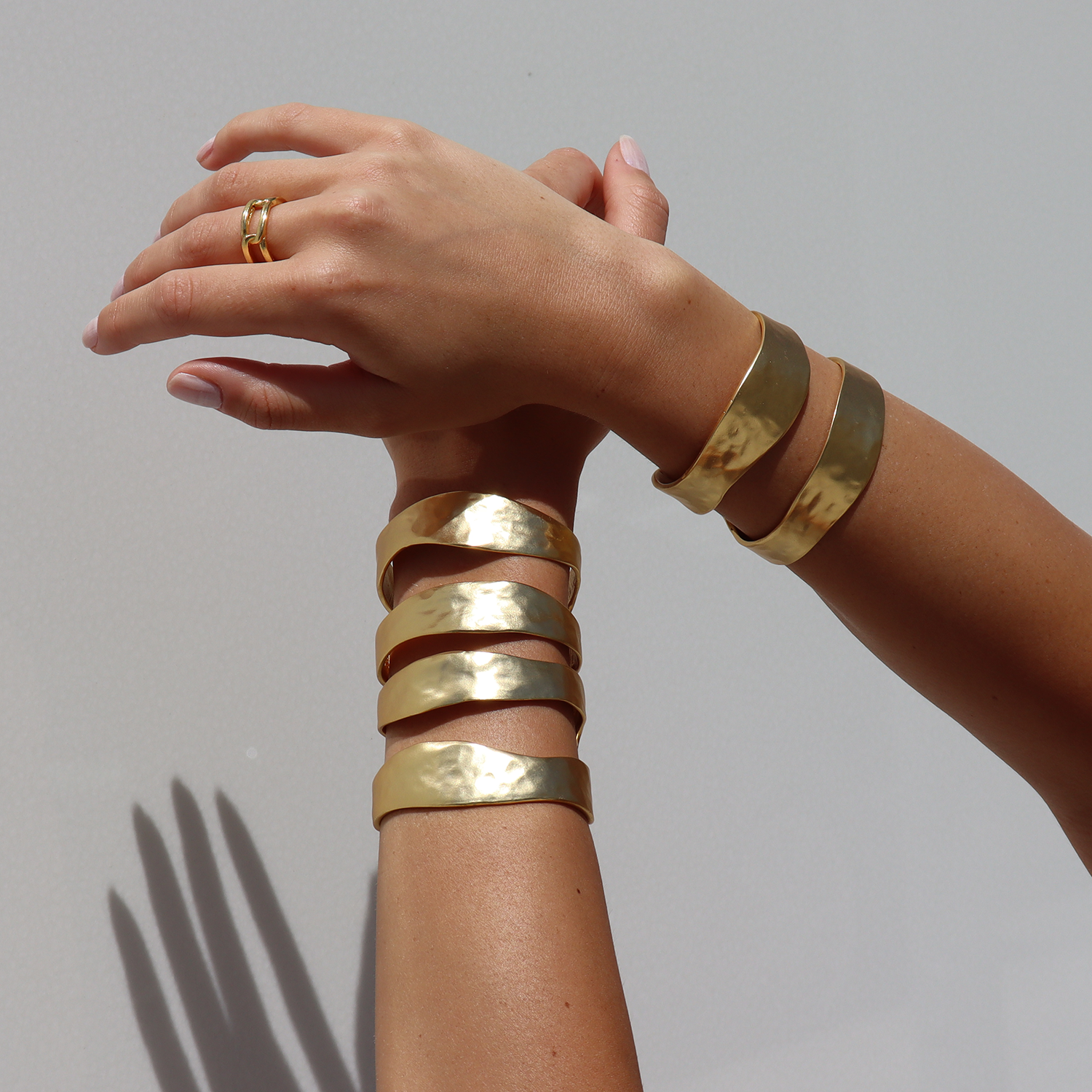 KARINE SULTAN - Wholesale Cuff Bracelet - Modern Split Cuff Bracelet1