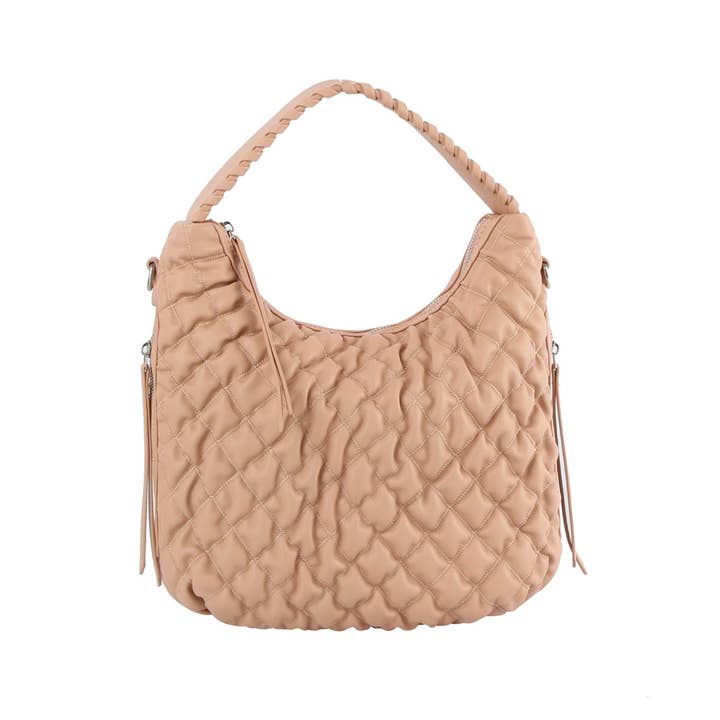 MiMi Wholesale - Wholesale Shoulder Bag - Women's - Kallie Quilted Puffer Women's Shoulder Bag