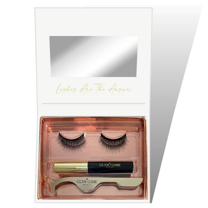 LUSCIOUS Round Magnetic Lash Deluxe Kit for wholesale by Glam Game Beauty