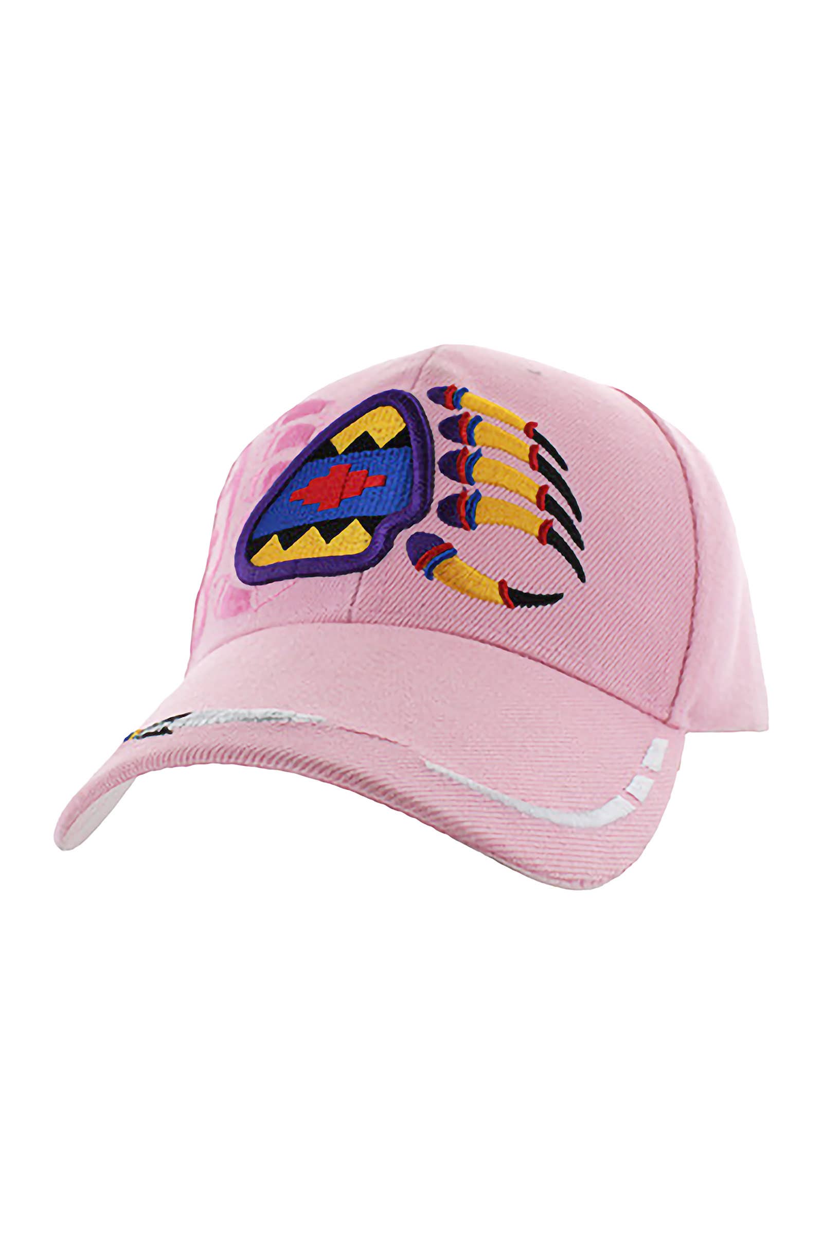 Cap Zone - Wholesale Baseball Cap - Unisex - Native Pride Bear Claw Velcro Back Baseball Cap9